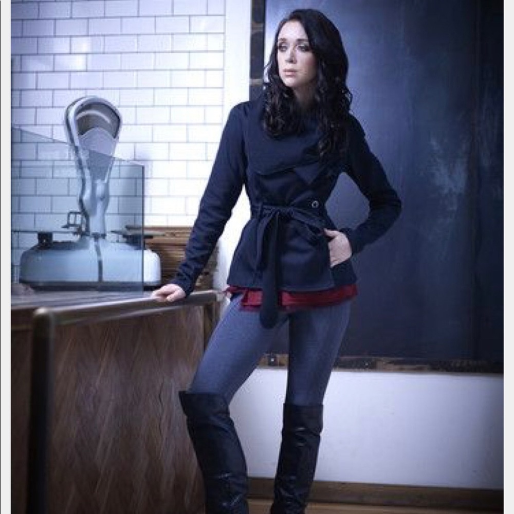 Black Pea Coat NWT